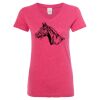 Women’s Glitter V-Neck T-Shirt Thumbnail