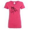 Women’s Glitter V-Neck T-Shirt Thumbnail