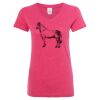 Women’s Glitter V-Neck T-Shirt Thumbnail
