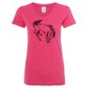 Women’s Glitter V-Neck T-Shirt Thumbnail