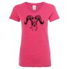 Women’s Glitter V-Neck T-Shirt Thumbnail