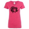 Women’s Glitter V-Neck T-Shirt Thumbnail