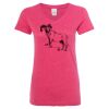 Women’s Glitter V-Neck T-Shirt Thumbnail