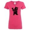 Women’s Glitter V-Neck T-Shirt Thumbnail