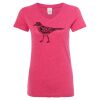Women’s Glitter V-Neck T-Shirt Thumbnail