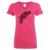 Women’s Glitter V-Neck T-Shirt Thumbnail