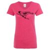 Women’s Glitter V-Neck T-Shirt Thumbnail