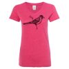 Women’s Glitter V-Neck T-Shirt Thumbnail
