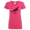 Women’s Glitter V-Neck T-Shirt Thumbnail
