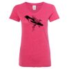 Women’s Glitter V-Neck T-Shirt Thumbnail