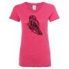Women’s Glitter V-Neck T-Shirt Thumbnail