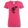 Women’s Glitter V-Neck T-Shirt Thumbnail
