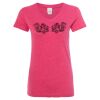Women’s Glitter V-Neck T-Shirt Thumbnail