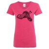 Women’s Glitter V-Neck T-Shirt Thumbnail