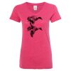 Women’s Glitter V-Neck T-Shirt Thumbnail