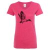 Women’s Glitter V-Neck T-Shirt Thumbnail