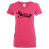 Women’s Glitter V-Neck T-Shirt Thumbnail