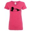 Women’s Glitter V-Neck T-Shirt Thumbnail