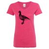 Women’s Glitter V-Neck T-Shirt Thumbnail