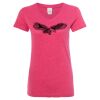 Women’s Glitter V-Neck T-Shirt Thumbnail