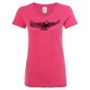 Women’s Glitter V-Neck T-Shirt Thumbnail