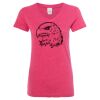 Women’s Glitter V-Neck T-Shirt Thumbnail