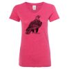 Women’s Glitter V-Neck T-Shirt Thumbnail