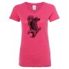 Women’s Glitter V-Neck T-Shirt Thumbnail