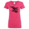 Women’s Glitter V-Neck T-Shirt Thumbnail