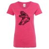 Women’s Glitter V-Neck T-Shirt Thumbnail