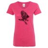 Women’s Glitter V-Neck T-Shirt Thumbnail