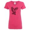 Women’s Glitter V-Neck T-Shirt Thumbnail