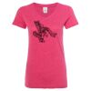 Women’s Glitter V-Neck T-Shirt Thumbnail