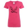 Women’s Glitter V-Neck T-Shirt Thumbnail