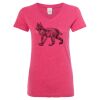 Women’s Glitter V-Neck T-Shirt Thumbnail