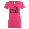 Women’s Glitter V-Neck T-Shirt Thumbnail