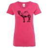 Women’s Glitter V-Neck T-Shirt Thumbnail