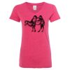 Women’s Glitter V-Neck T-Shirt Thumbnail