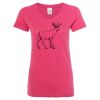 Women’s Glitter V-Neck T-Shirt Thumbnail