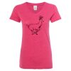 Women’s Glitter V-Neck T-Shirt Thumbnail