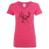 Women’s Glitter V-Neck T-Shirt Thumbnail
