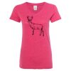 Women’s Glitter V-Neck T-Shirt Thumbnail