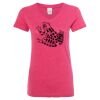 Women’s Glitter V-Neck T-Shirt Thumbnail