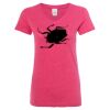 Women’s Glitter V-Neck T-Shirt Thumbnail