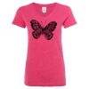 Women’s Glitter V-Neck T-Shirt Thumbnail