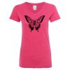 Women’s Glitter V-Neck T-Shirt Thumbnail