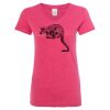 Women’s Glitter V-Neck T-Shirt Thumbnail