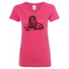 Women’s Glitter V-Neck T-Shirt Thumbnail