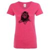 Women’s Glitter V-Neck T-Shirt Thumbnail