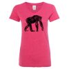 Women’s Glitter V-Neck T-Shirt Thumbnail